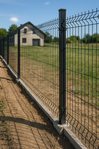 Jak zamontować ogrodzenie panelowe