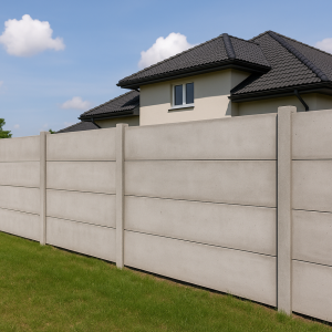 montaż ogrodzenia betonowego